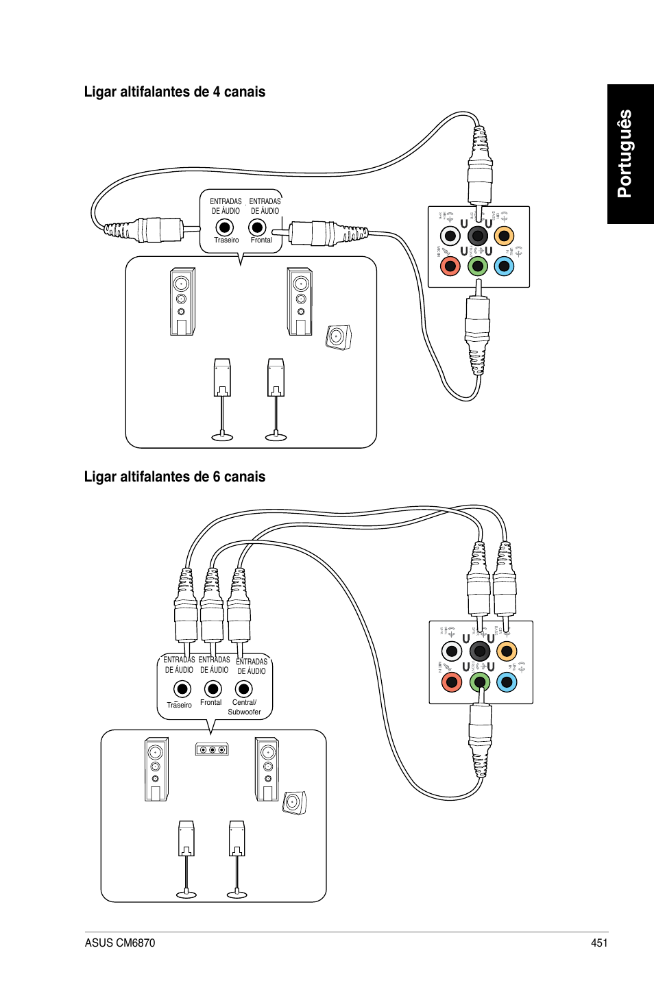 Português | Asus CM6870 User Manual | Page 453 / 494