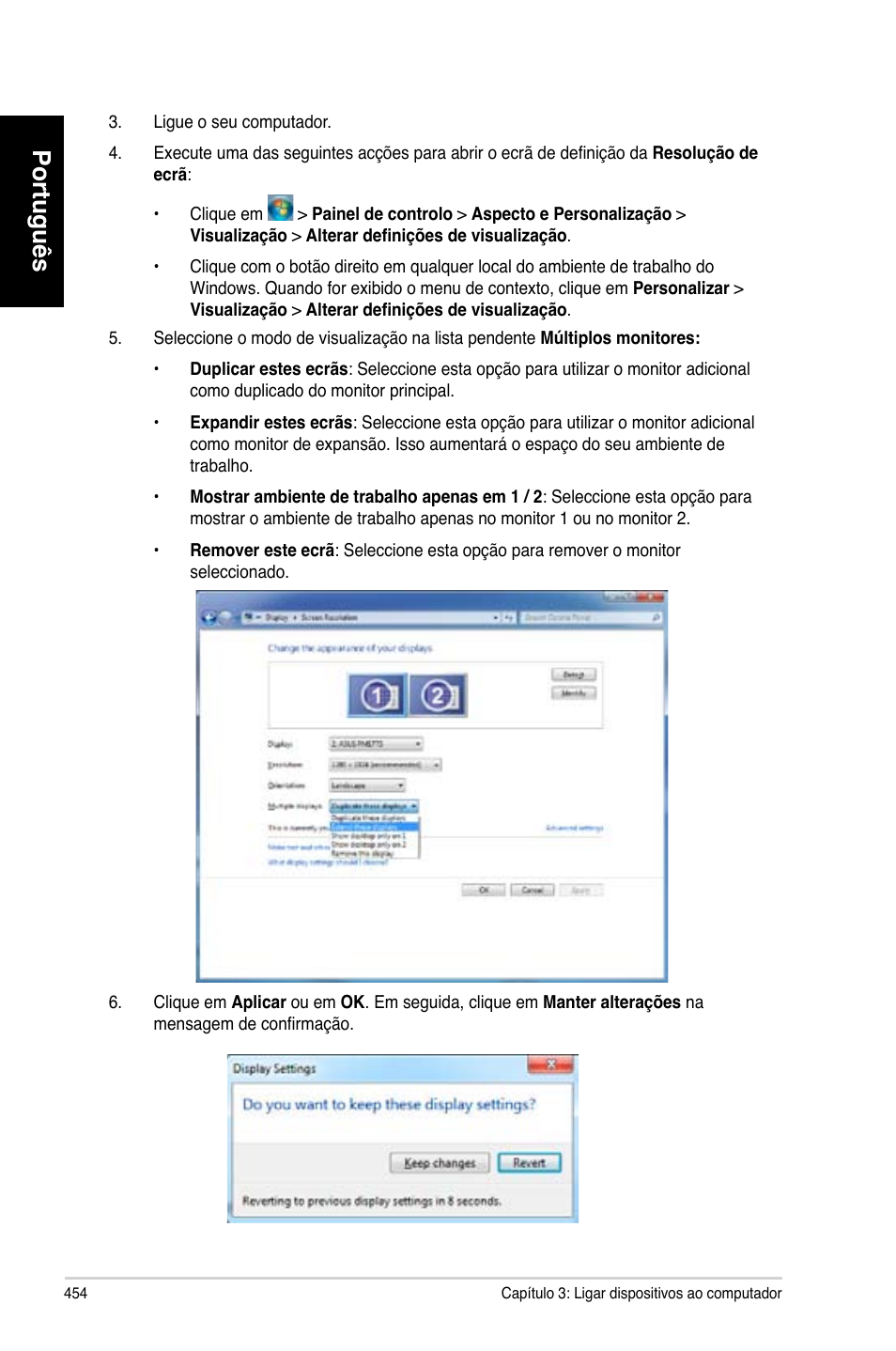 Português | Asus CM6870 User Manual | Page 456 / 494