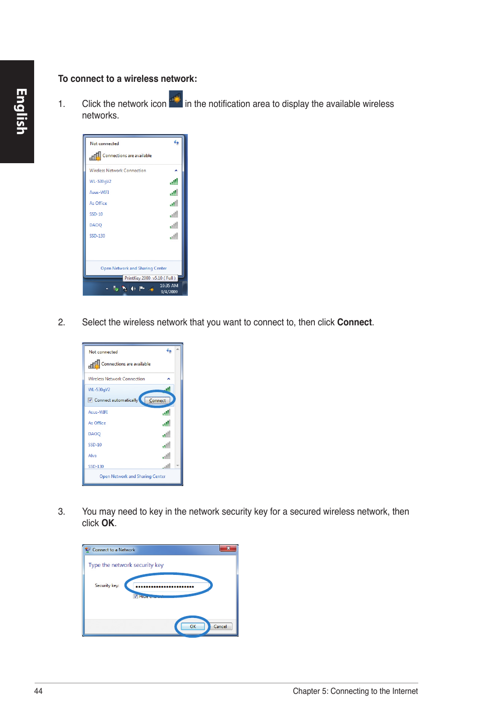 English | Asus CM6870 User Manual | Page 46 / 494