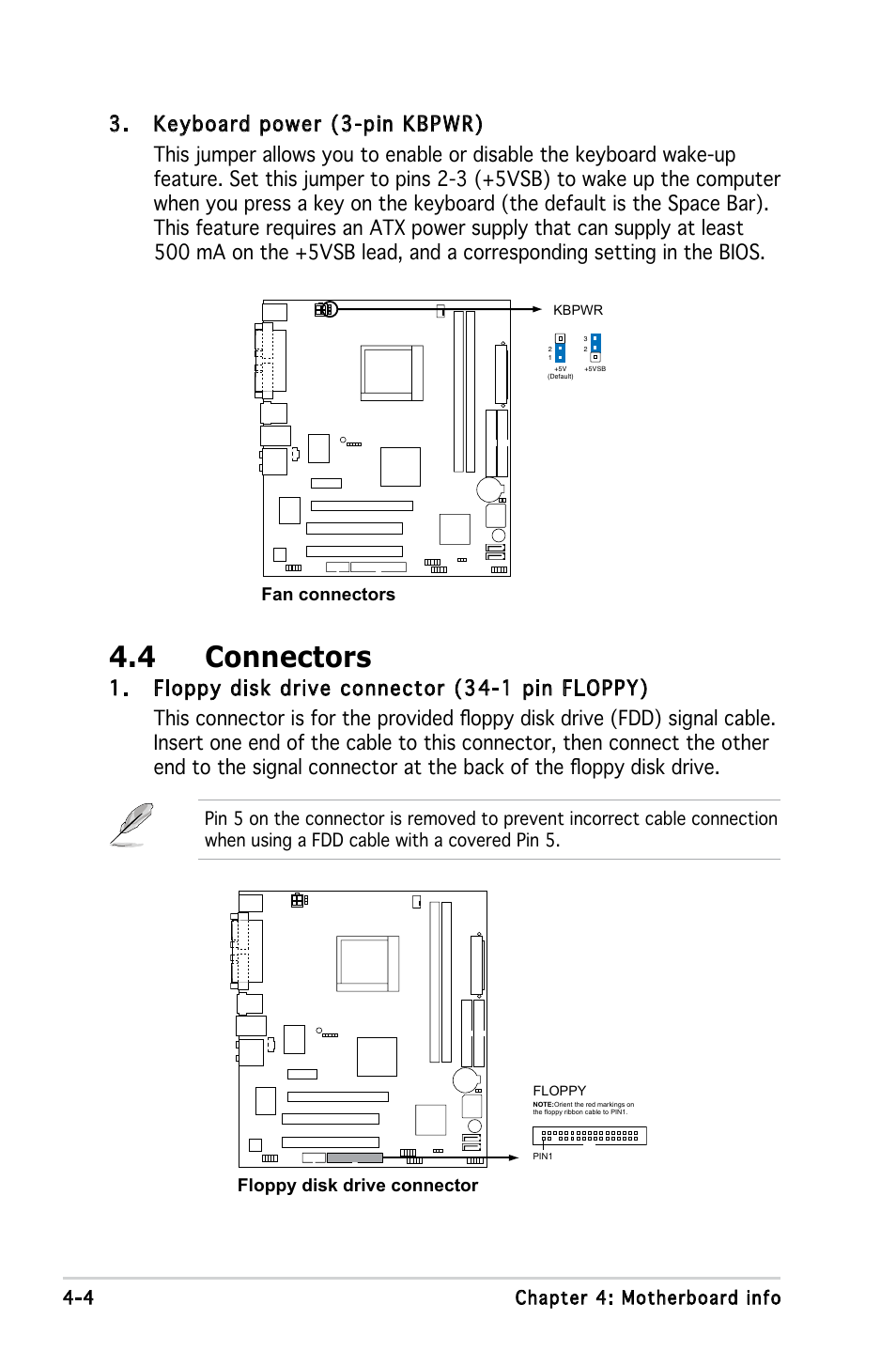 4 connectors | Asus V3-M2V890 User Manual | Page 50 / 90