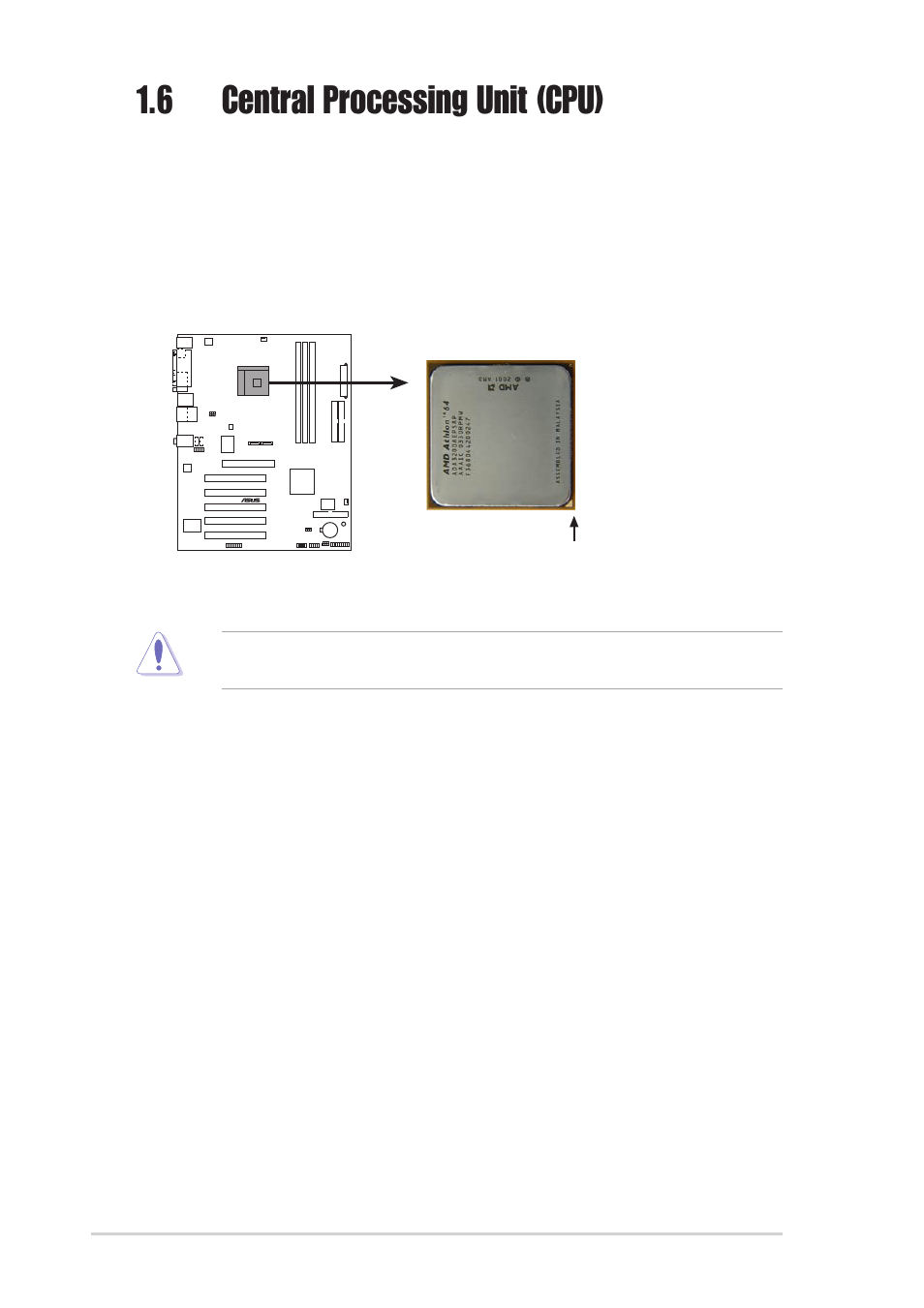 6 central processing unit (cpu), 1 overview | Asus K8N-E User Manual | Page 18 / 74