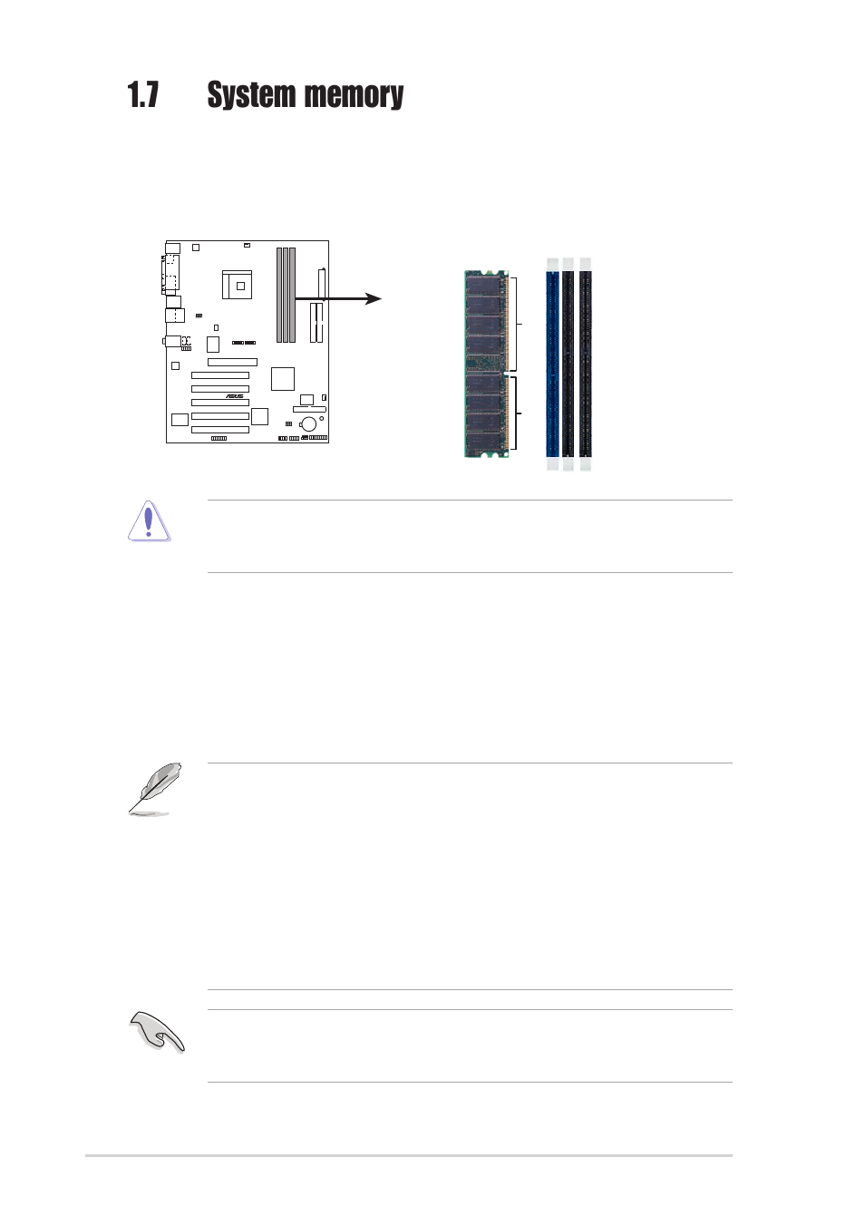 1 dimm sockets location, 10 chapter 1: product introduction | Asus K8N-E User Manual | Page 20 / 74