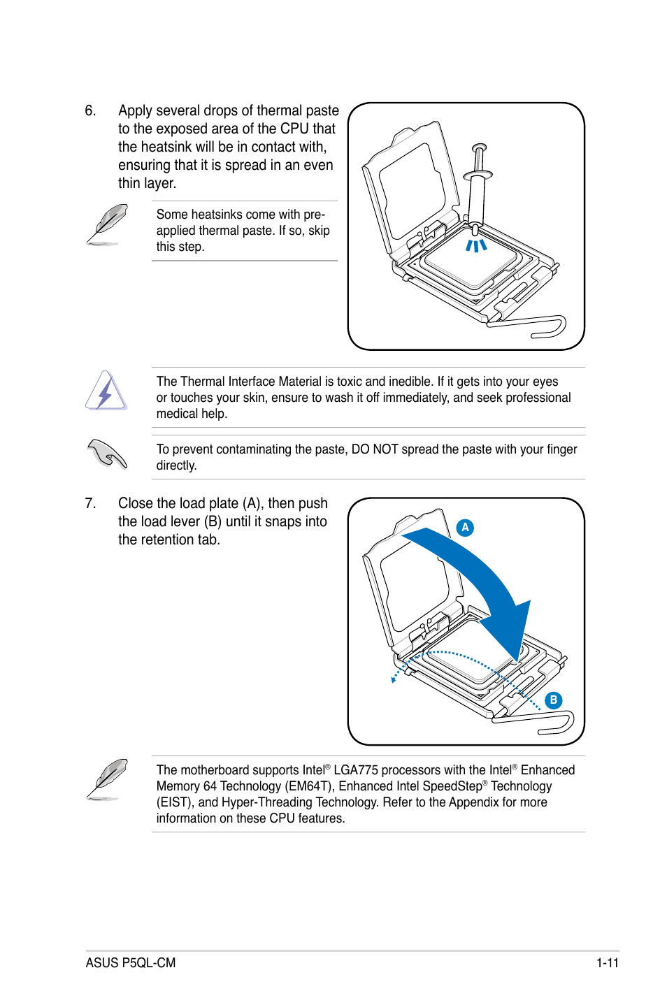 Asus P5QL-CM User Manual | Page 23 / 114