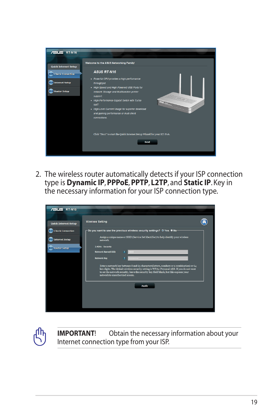 Asus RT-N16 User Manual | Page 19 / 69