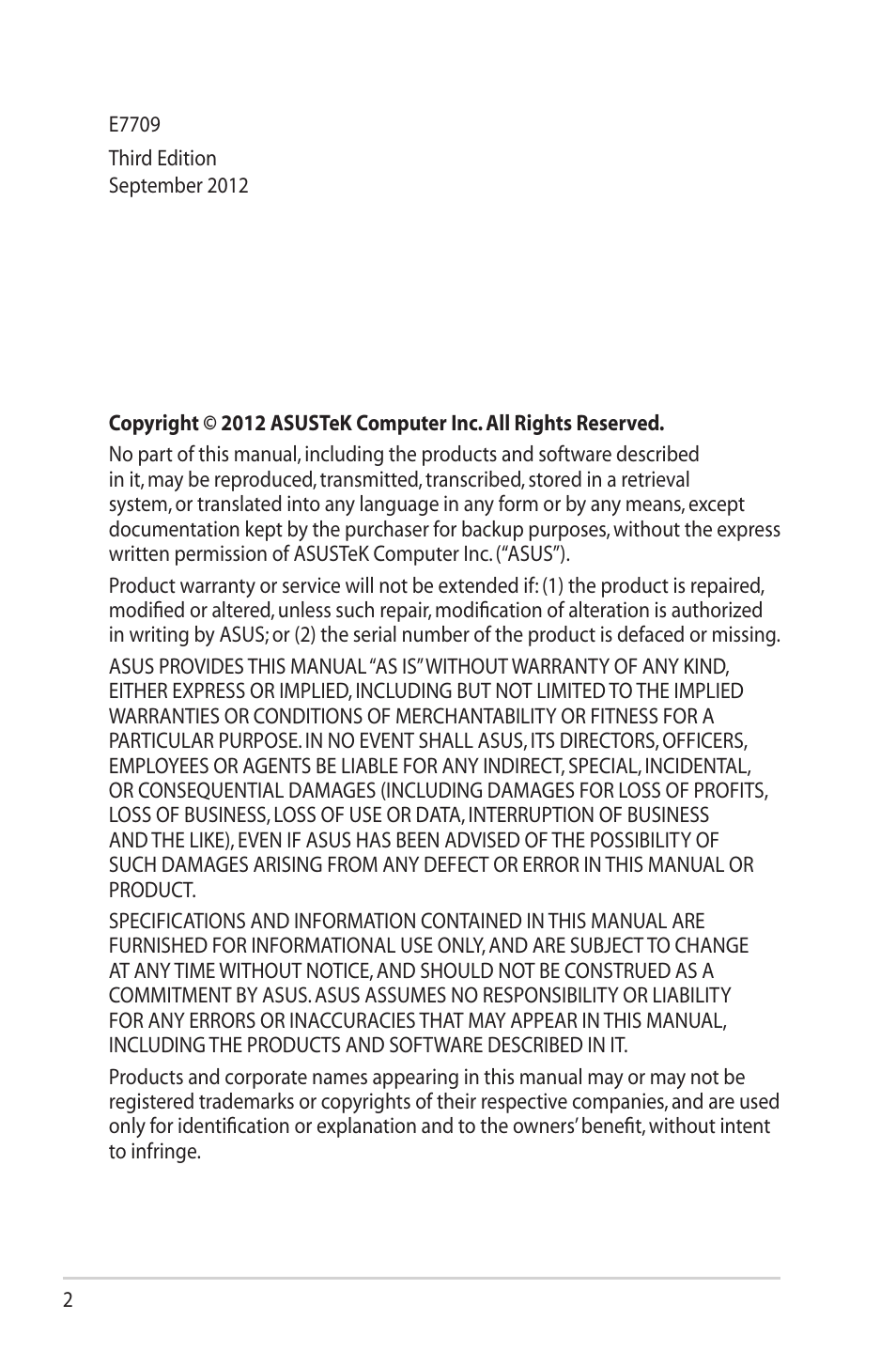 Asus RT-N16 User Manual | Page 2 / 69