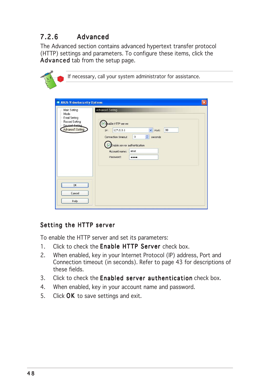 Asus V9999 Series User Manual | Page 54 / 60