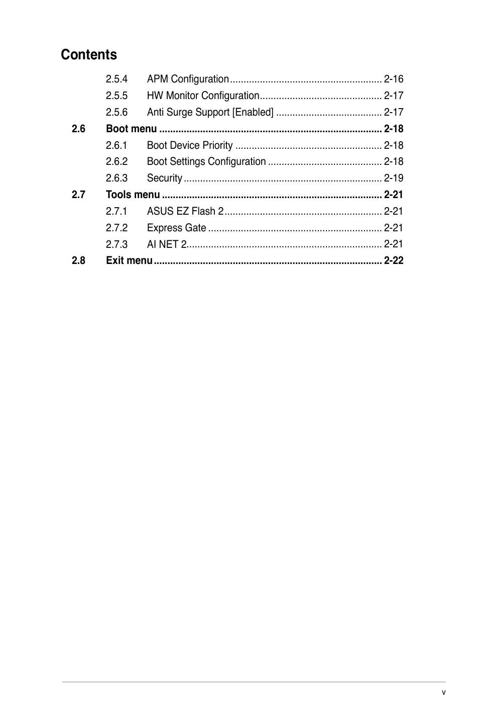 Asus M4A78LT-M PLUS User Manual | Page 5 / 64