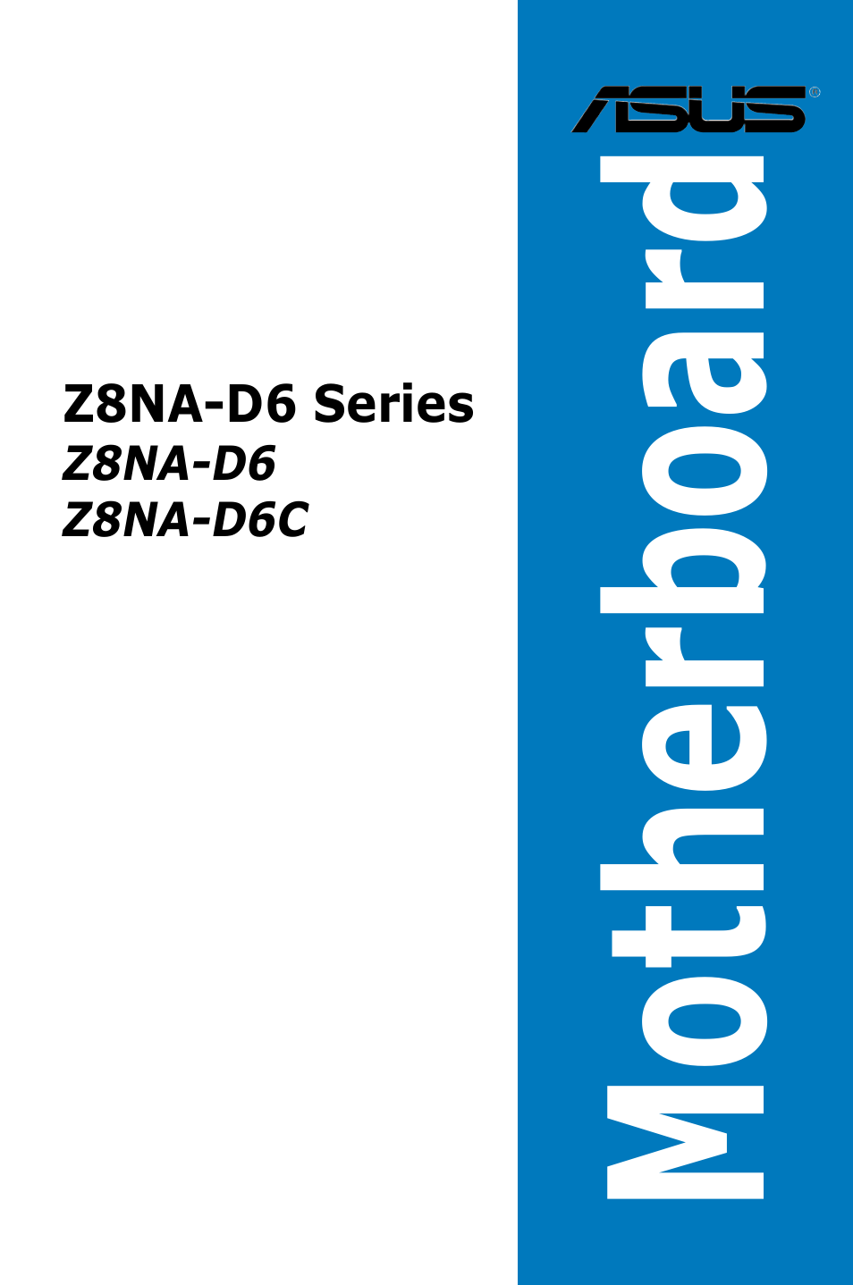 Asus Z8NA-D6 User Manual | 168 pages