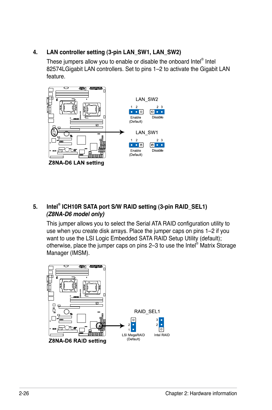 Asus Z8NA-D6 User Manual | Page 46 / 168