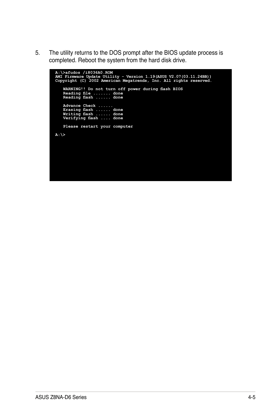 Asus z8na-d6 series 4-5 | Asus Z8NA-D6 User Manual | Page 67 / 168