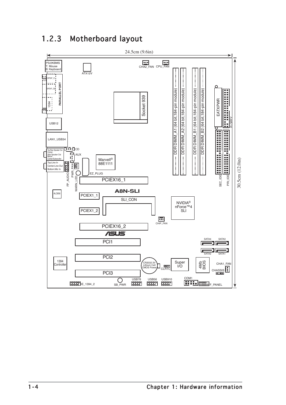 A8n-sli | Asus A8N-SLI User Manual | Page 14 / 88