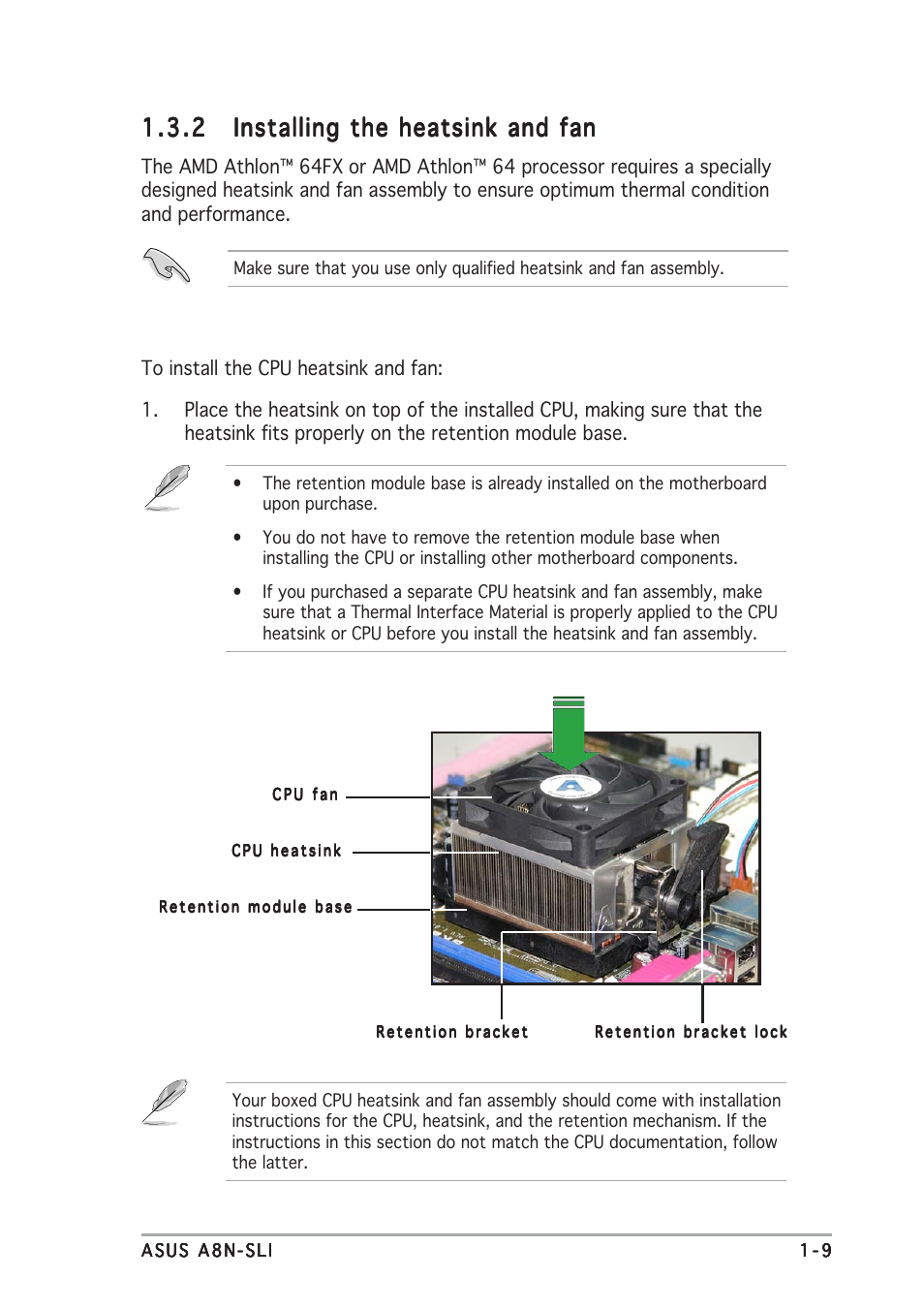 Asus A8N-SLI User Manual | Page 19 / 88