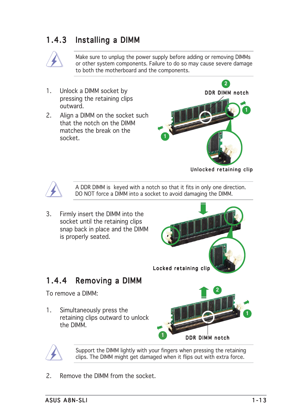 Asus A8N-SLI User Manual | Page 23 / 88
