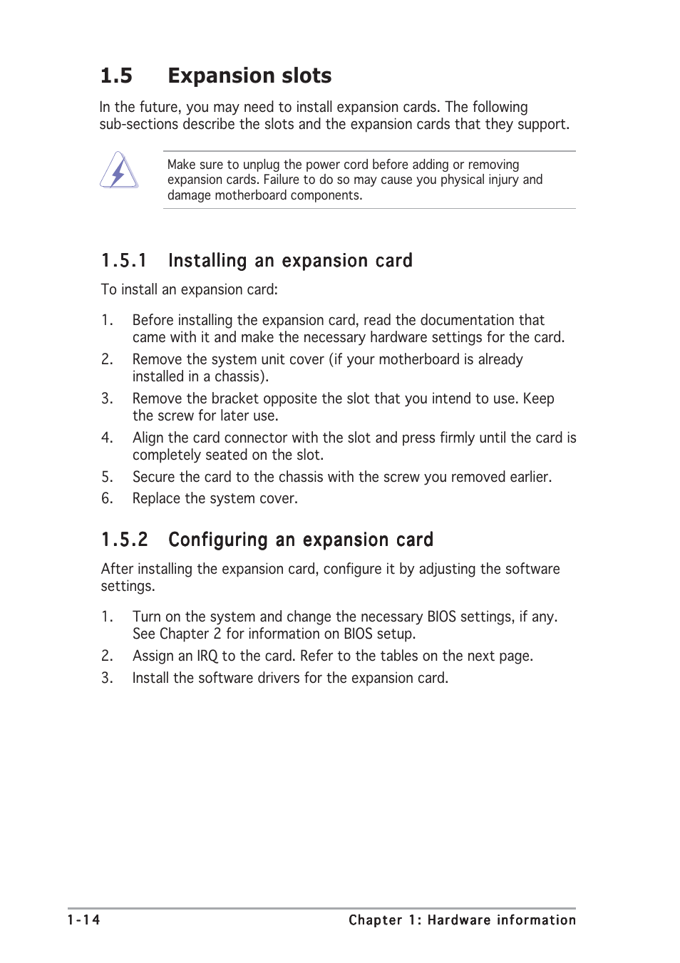 5 expansion slots | Asus A8N-SLI User Manual | Page 24 / 88