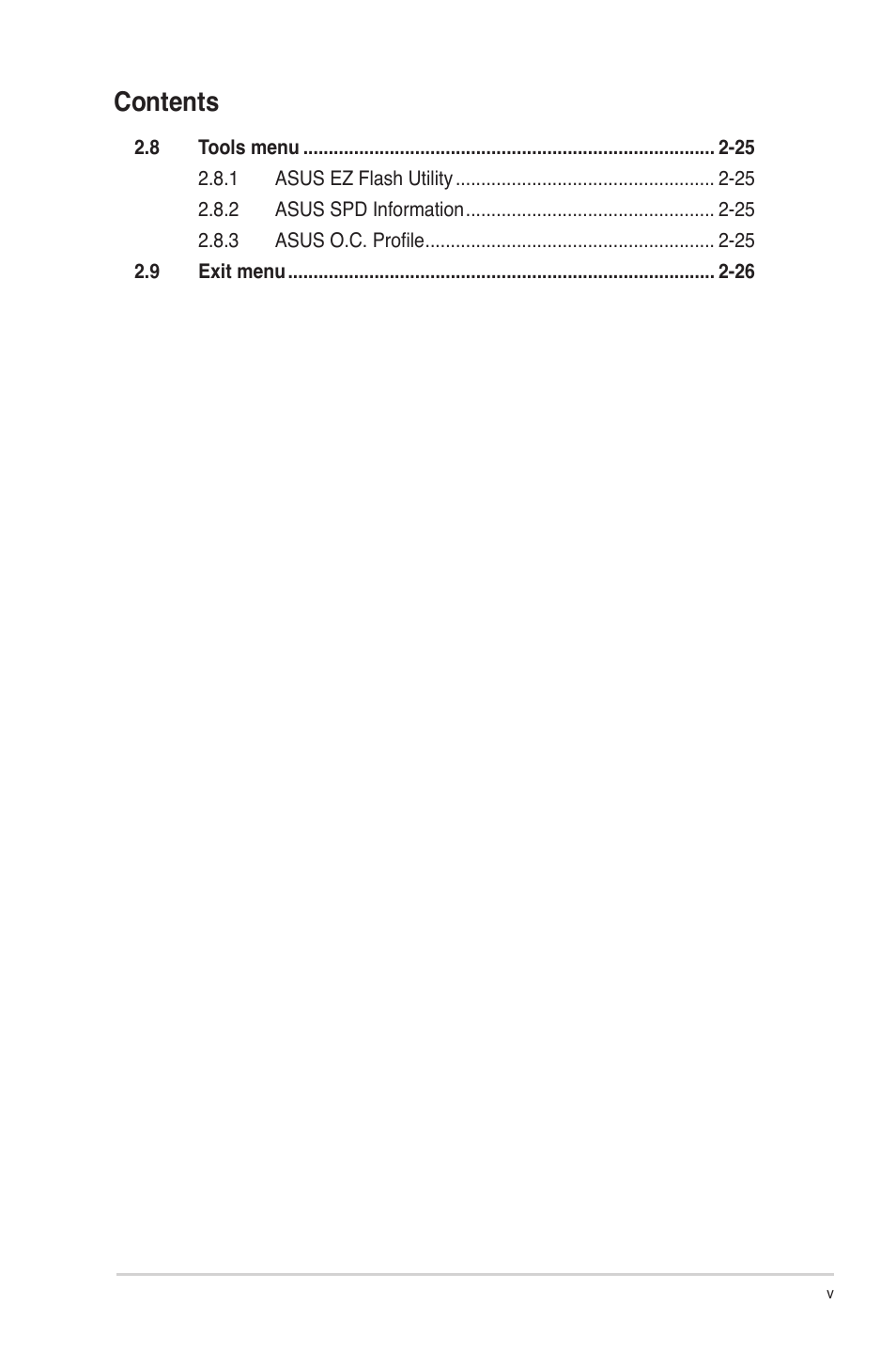 Asus P8H67-M2/TPM/SI User Manual | Page 5 / 57