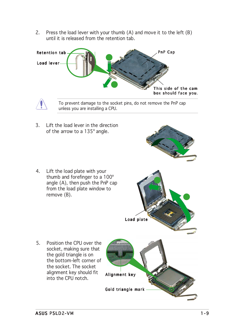 Asus P5LD2-VM User Manual | Page 21 / 94