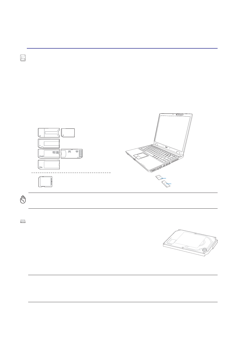 Hard disk drive | Asus M9V User Manual | Page 44 / 72