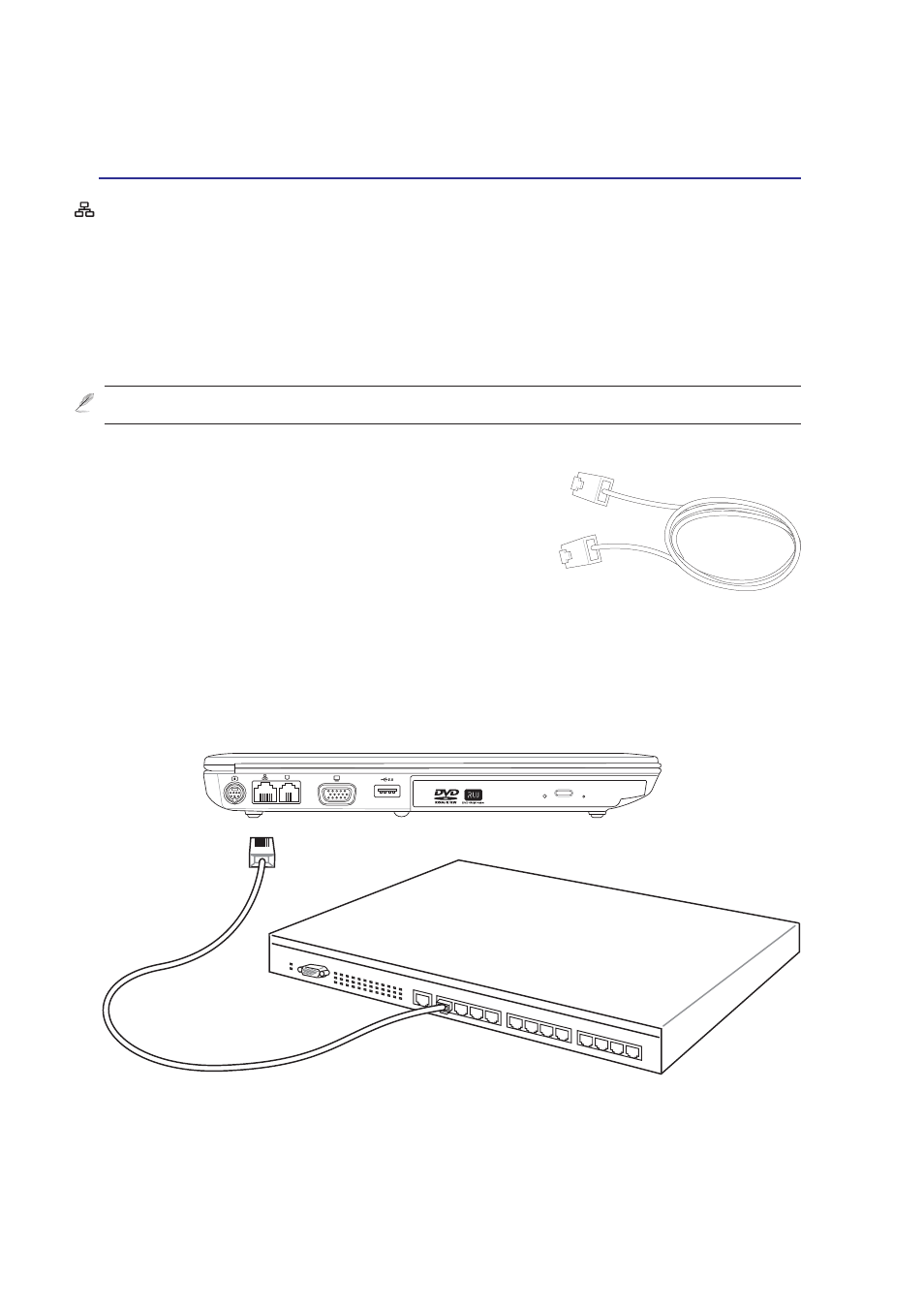 Network connection | Asus M9V User Manual | Page 46 / 72