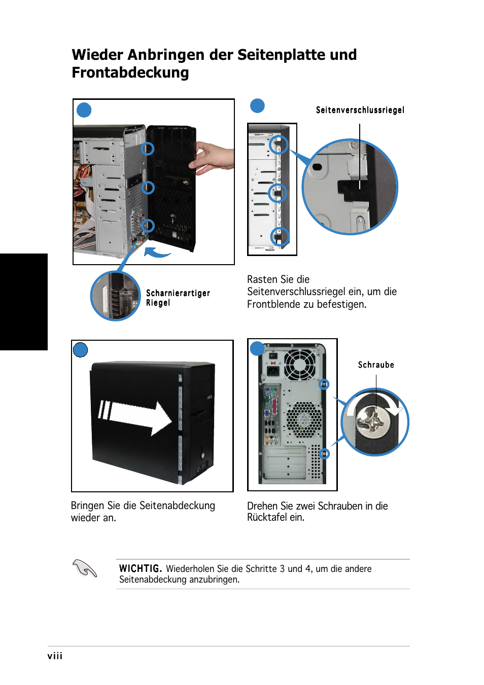 Deutsch | Asus Vintage-PH1 User Manual | Page 24 / 80