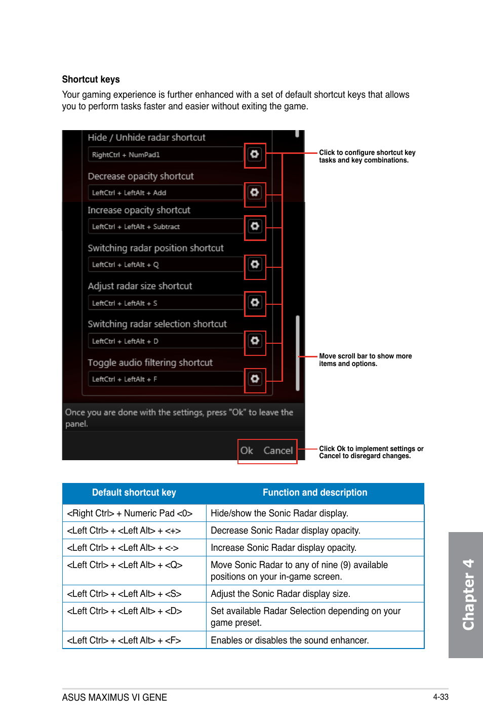 Chapter 4 | Asus MAXIMUS VI GENE User Manual | Page 181 / 196