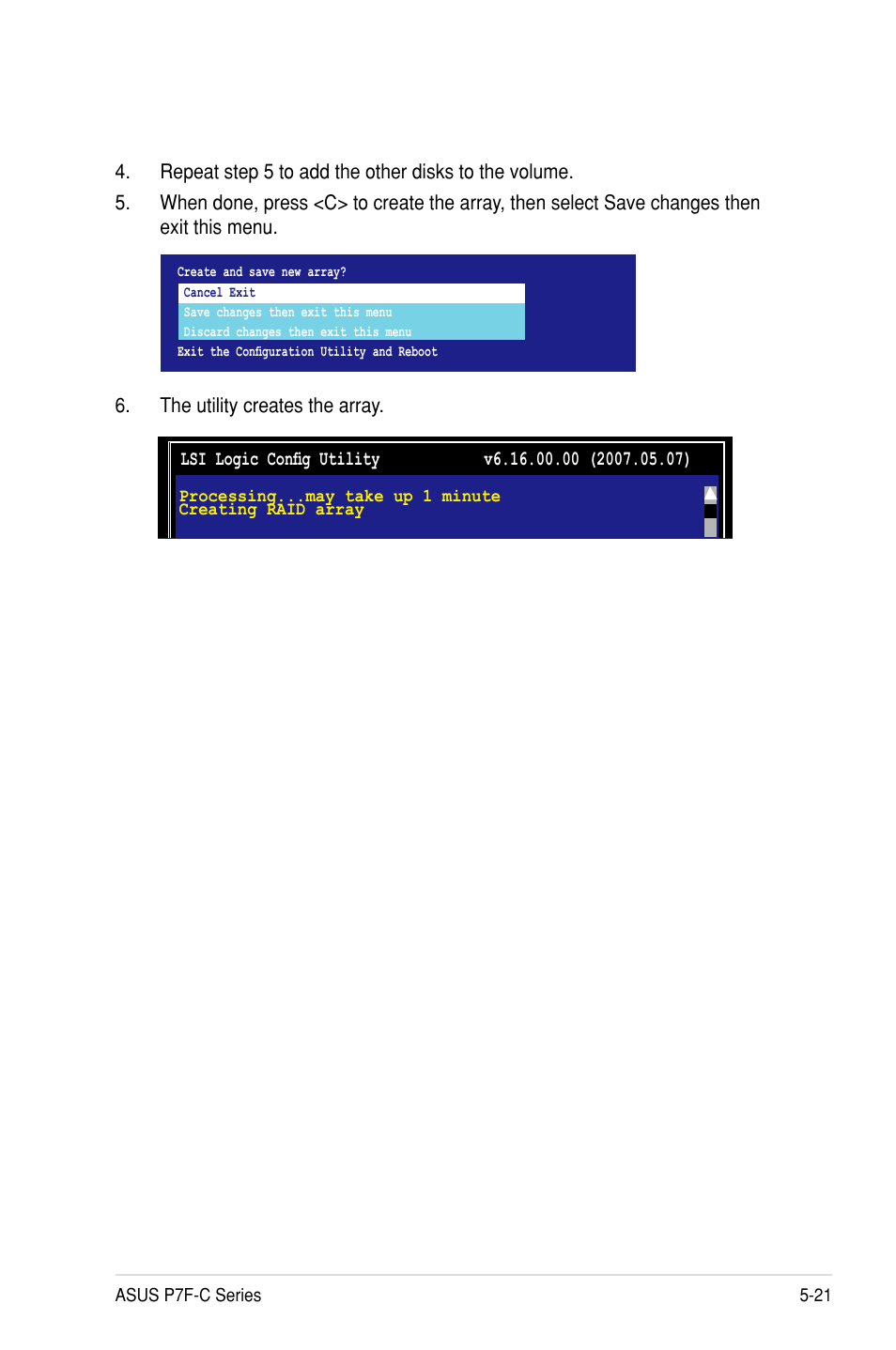 Asus P7F-C/SAS User Manual | Page 117 / 180