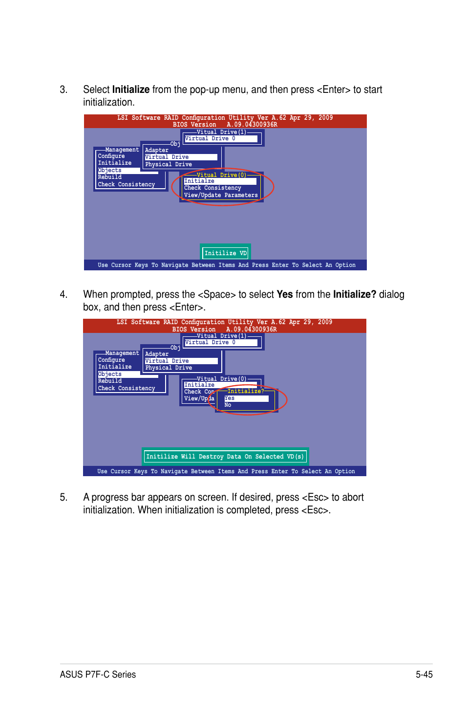 Asus p7f-c series 5-45 | Asus P7F-C/SAS User Manual | Page 141 / 180