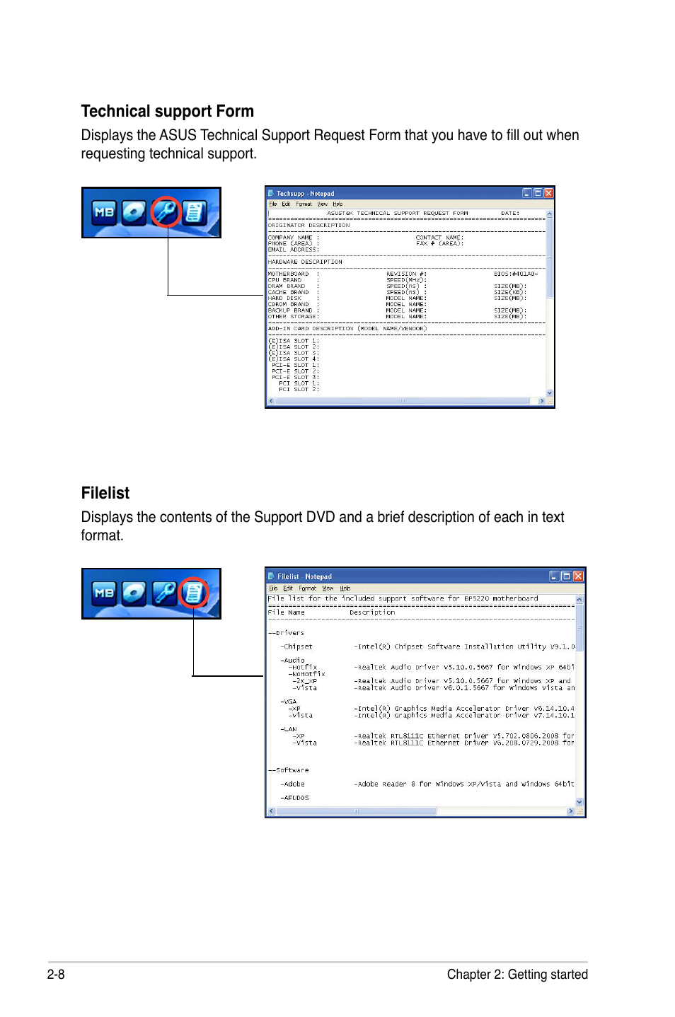 Asus BP5220 User Manual | Page 26 / 74