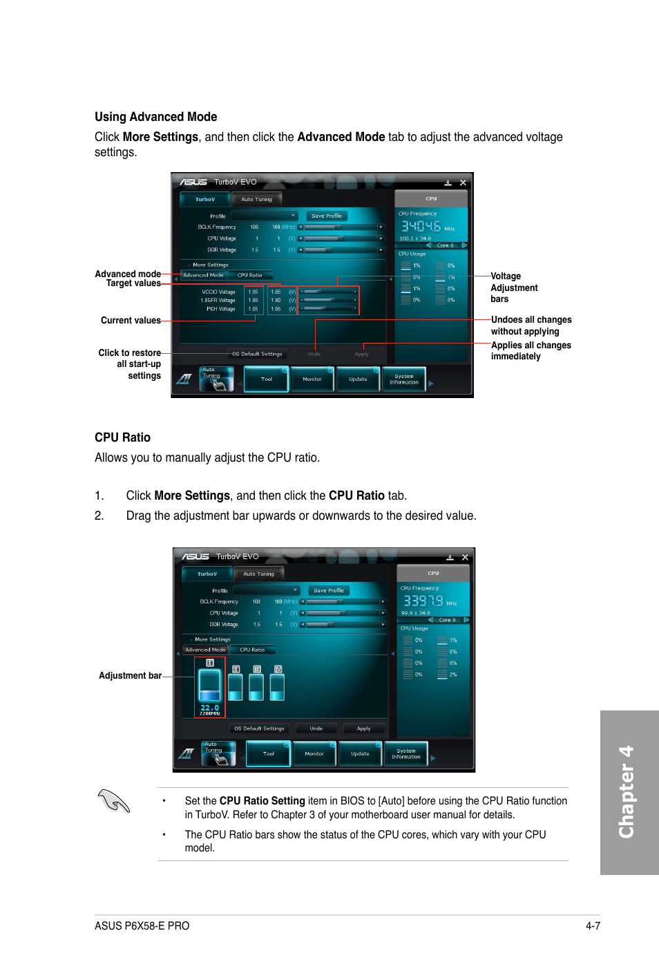 Chapter 4 | Asus P6X58-E PRO User Manual | Page 107 / 130