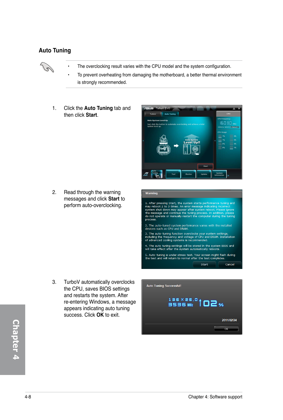 Chapter 4 | Asus P6X58-E PRO User Manual | Page 108 / 130