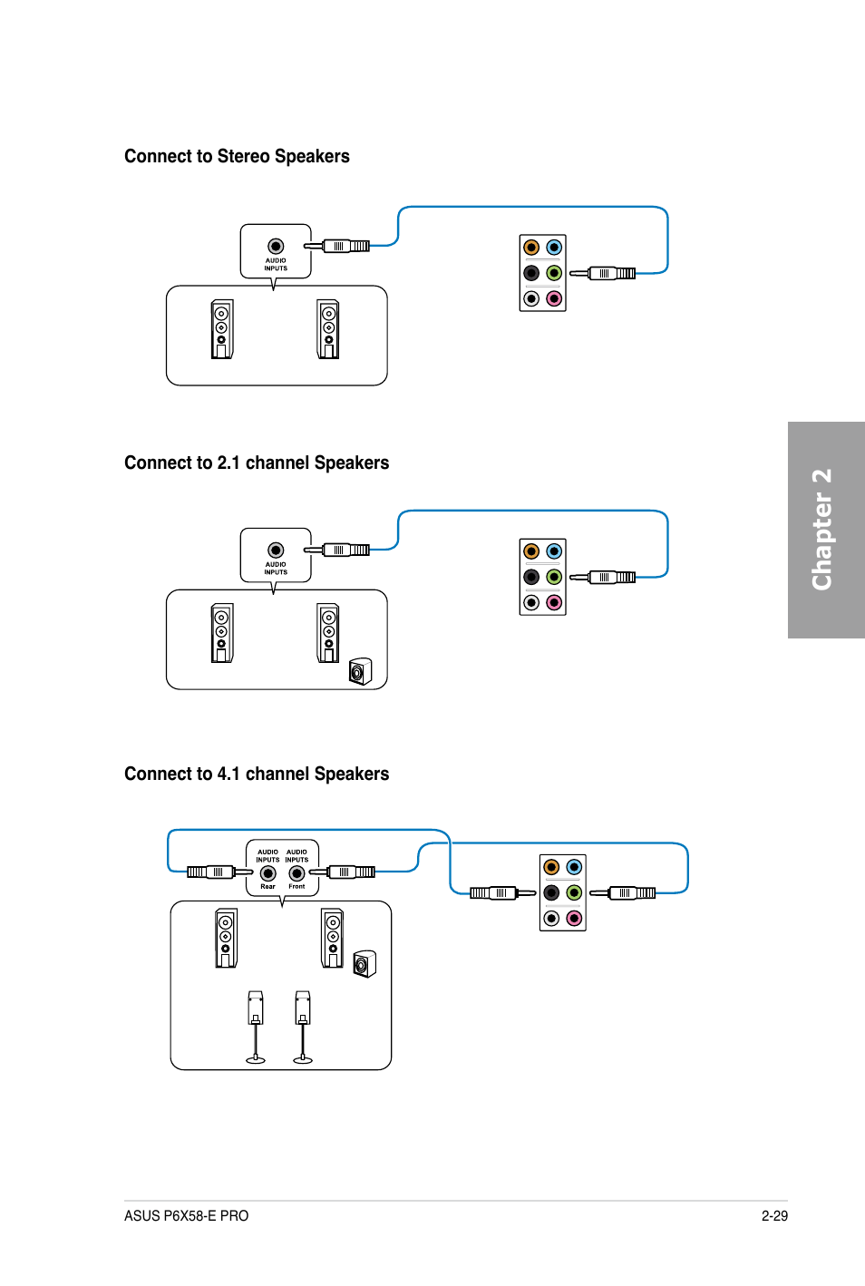 Chapter 2 | Asus P6X58-E PRO User Manual | Page 49 / 130