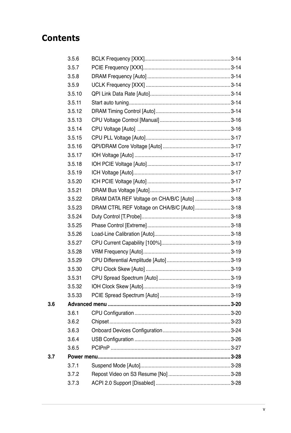 Asus P6X58-E PRO User Manual | Page 5 / 130