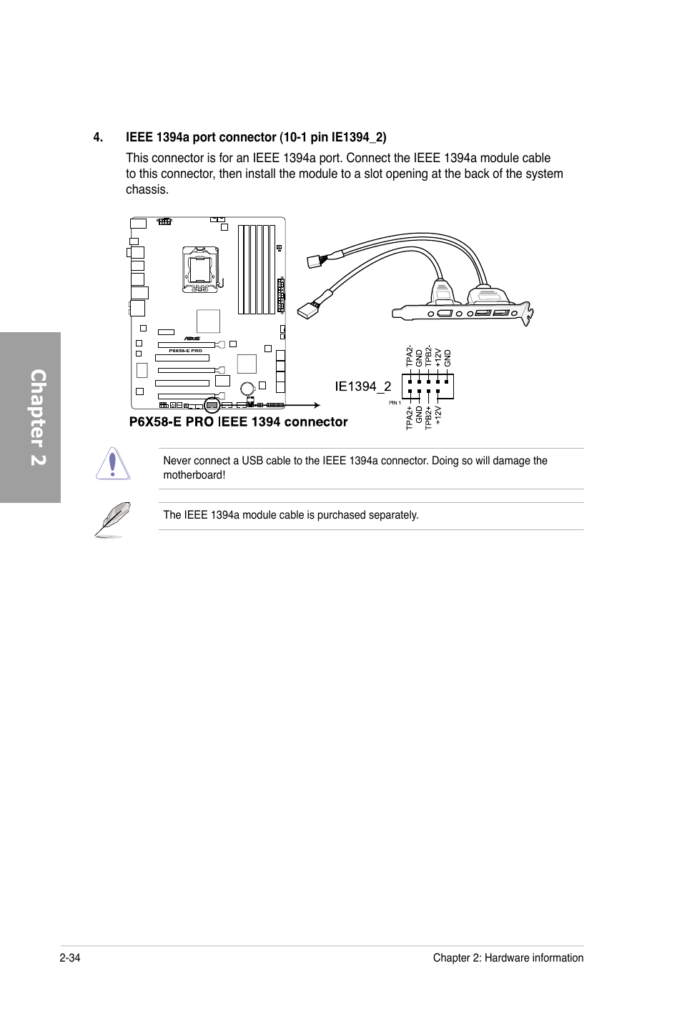 Chapter 2 | Asus P6X58-E PRO User Manual | Page 54 / 130