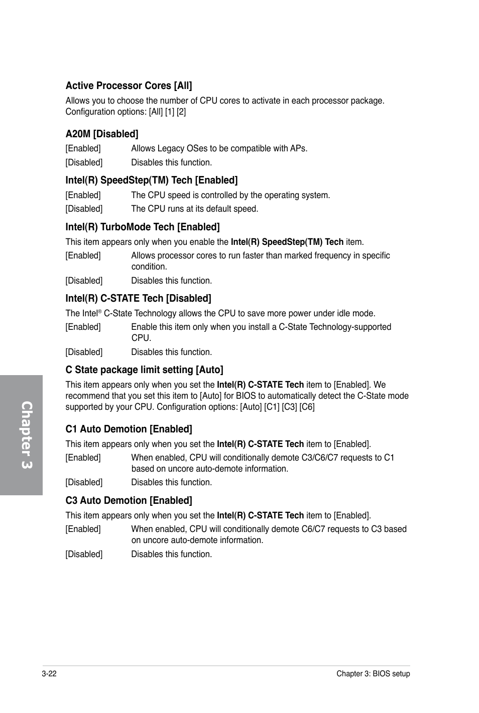 Chapter 3 | Asus P6X58-E PRO User Manual | Page 82 / 130