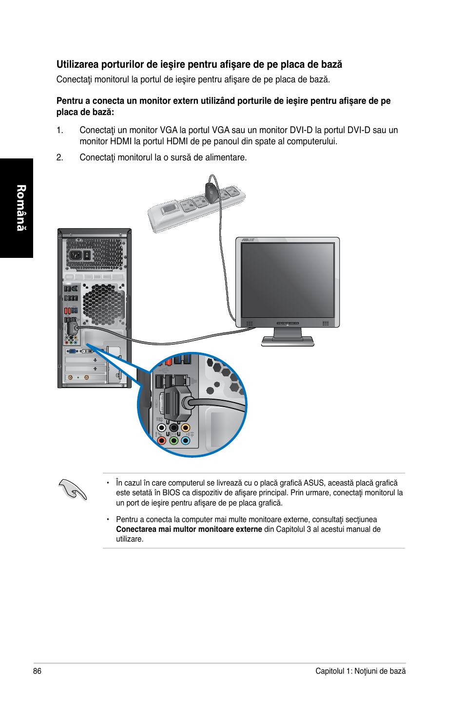 Română | Asus CG8265 User Manual | Page 86 / 210