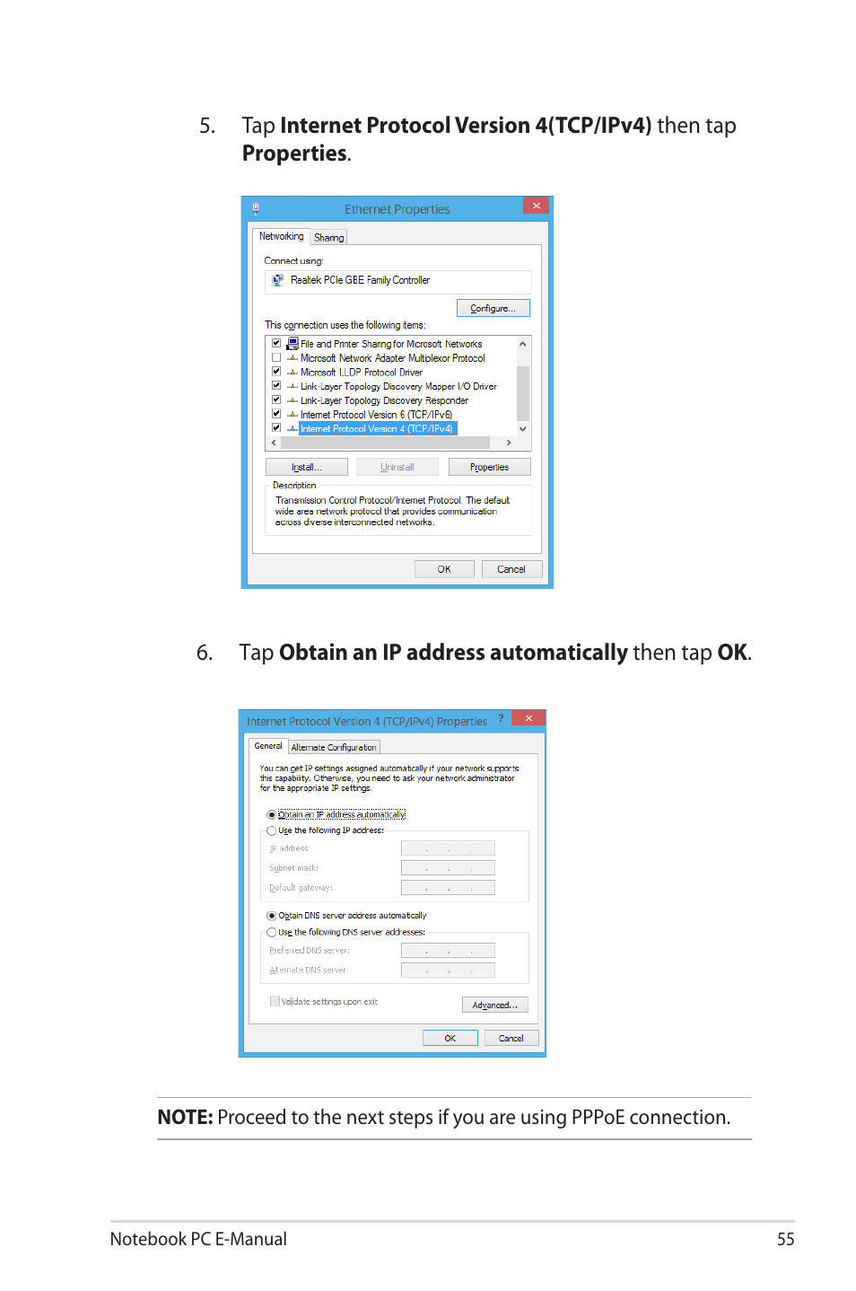 Asus X202E User Manual | Page 55 / 102