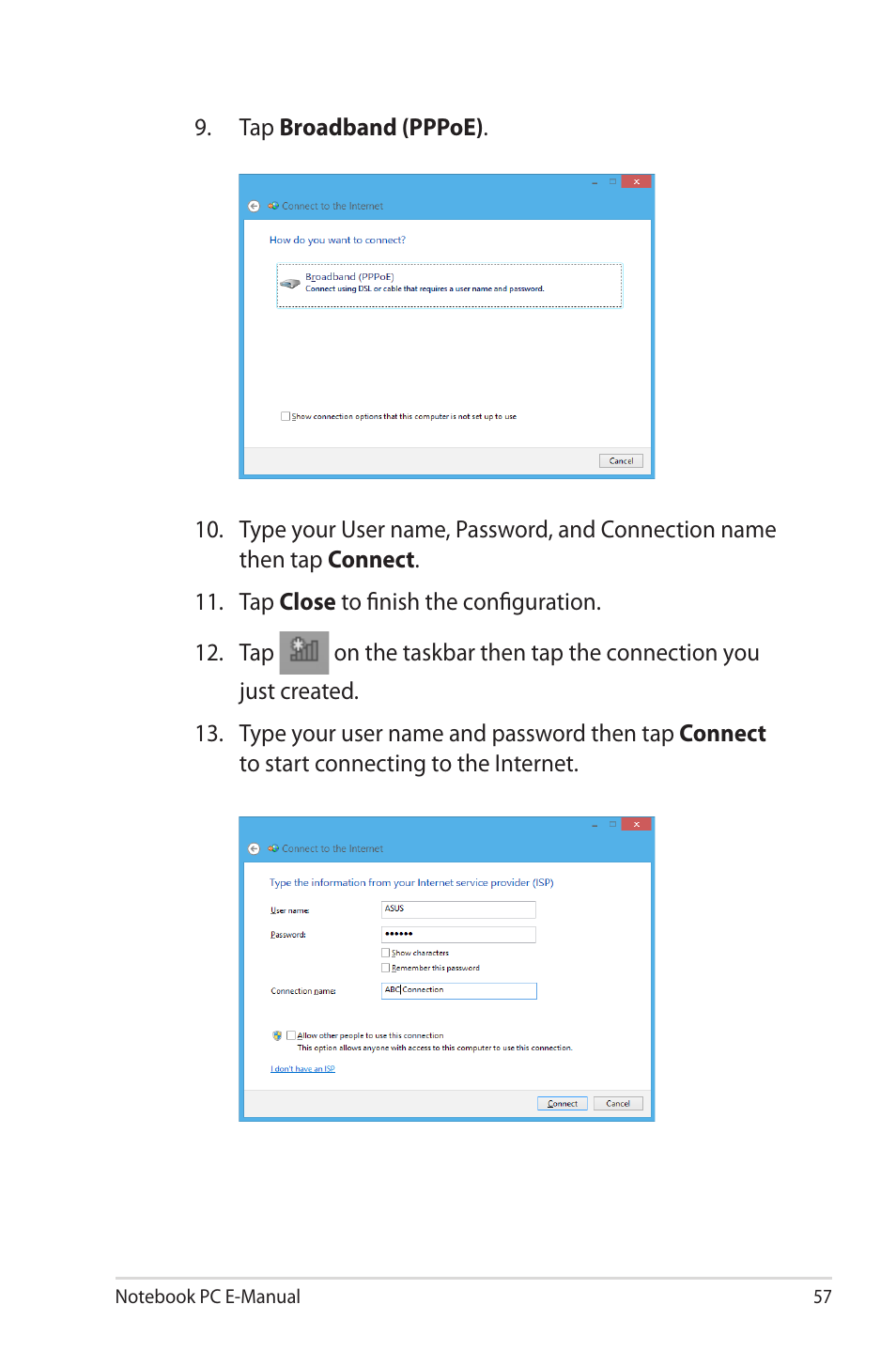 Asus X202E User Manual | Page 57 / 102