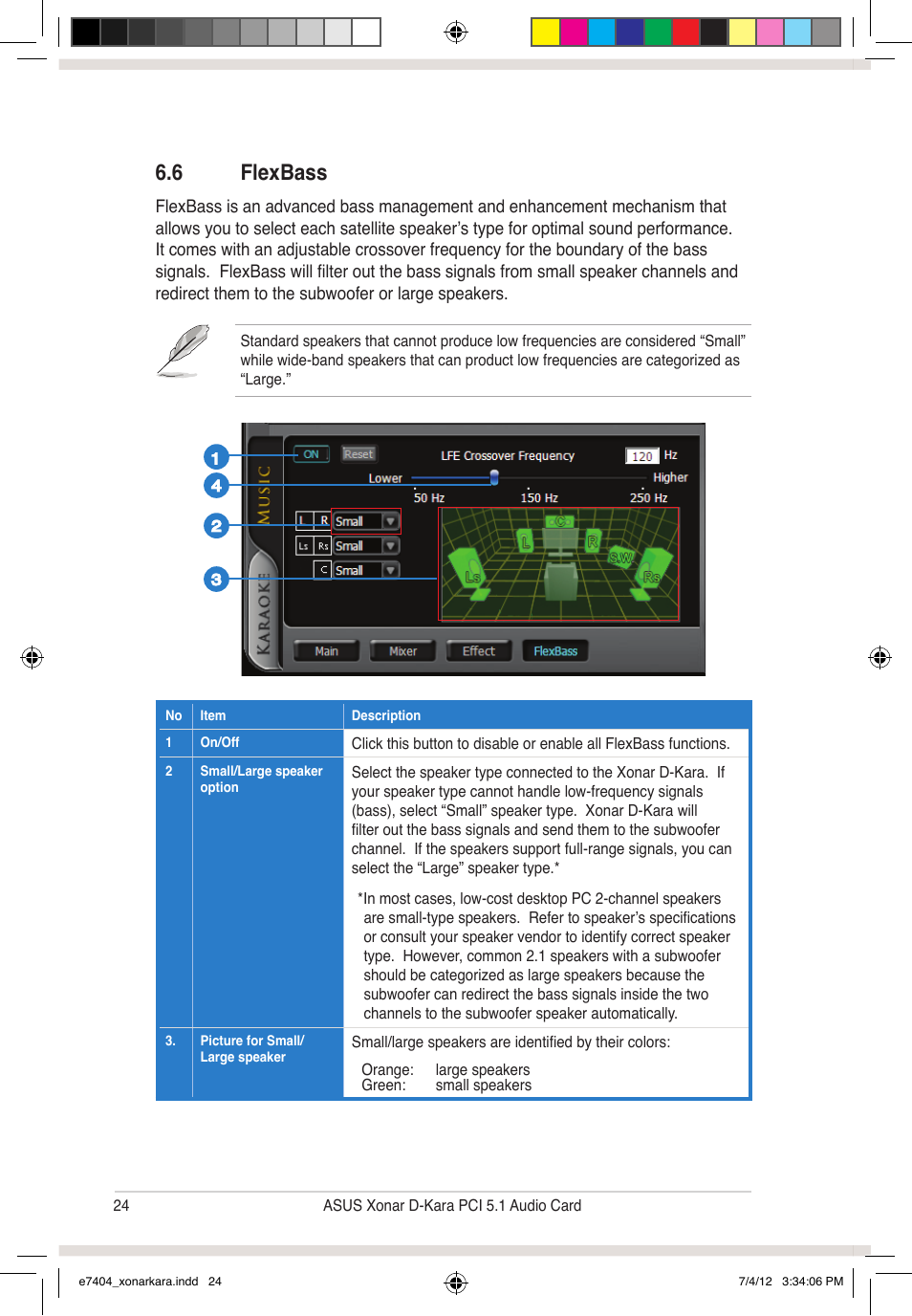 6 flexbass | Asus Xonar D-Kara User Manual | Page 30 / 44