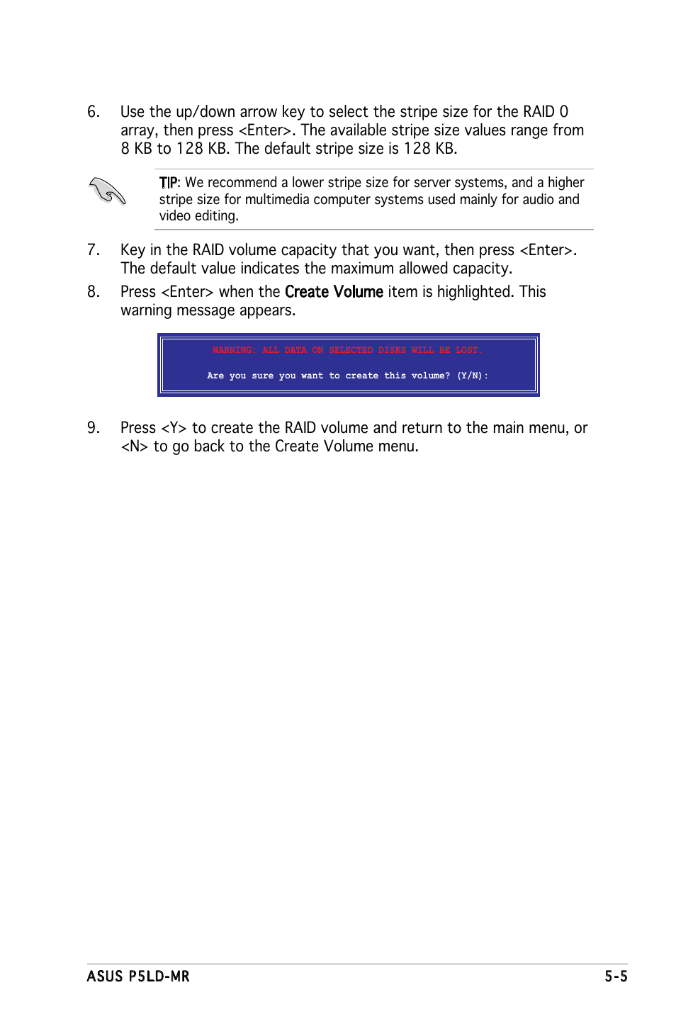 Asus P5LD-MR User Manual | Page 103 / 160