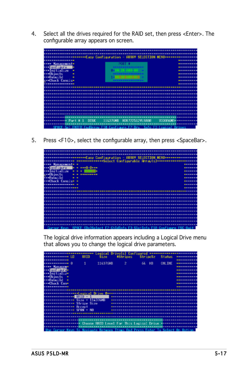 Asus P5LD-MR User Manual | Page 115 / 160