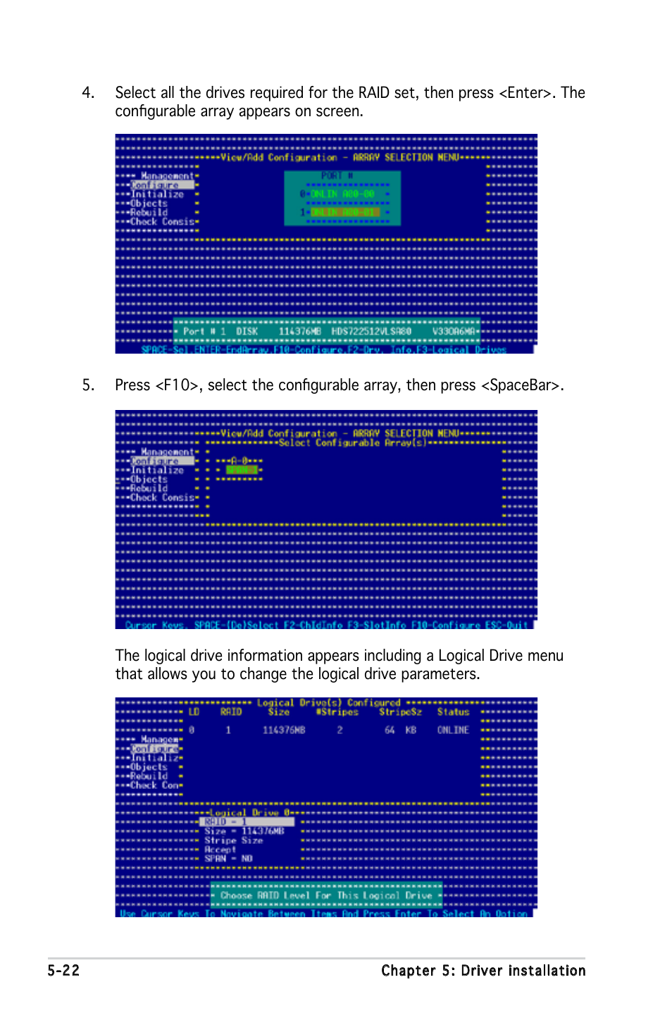 Asus P5LD-MR User Manual | Page 120 / 160