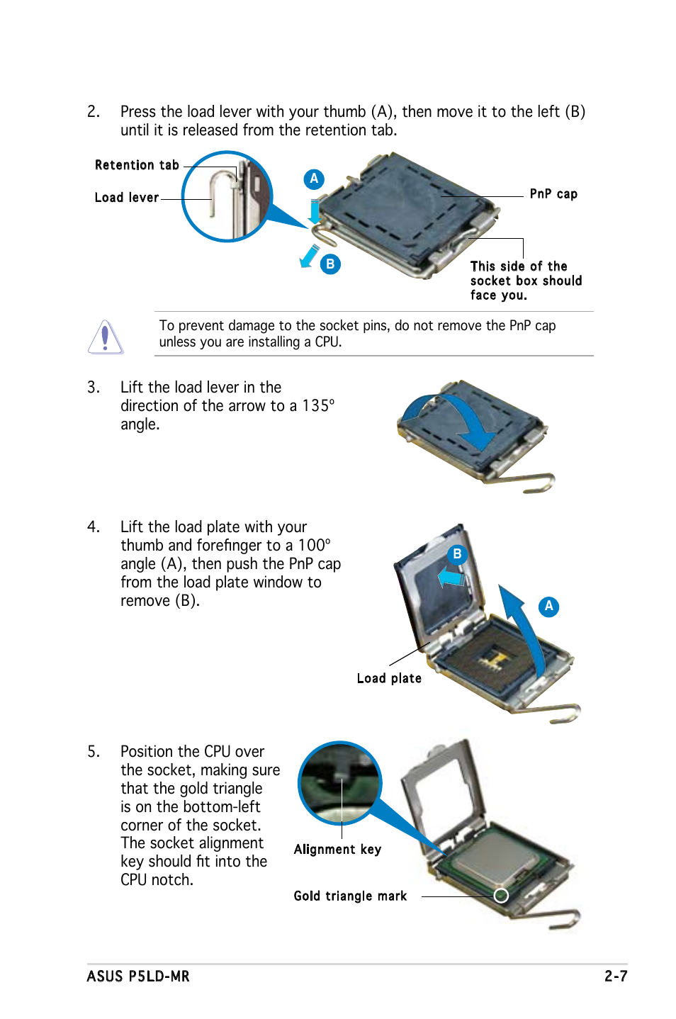 Asus P5LD-MR User Manual | Page 27 / 160