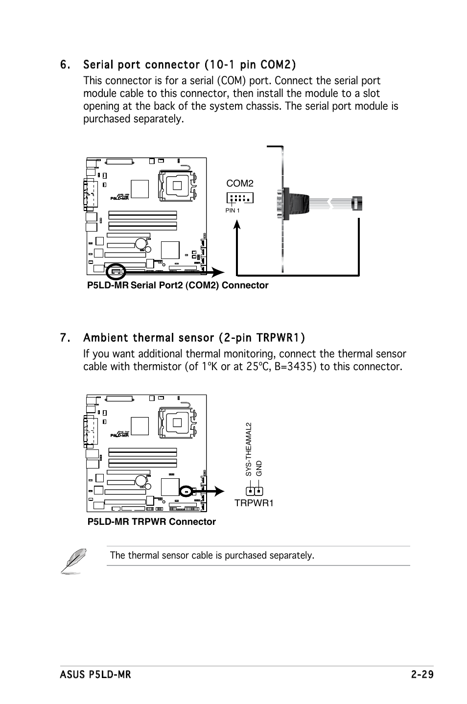 Asus P5LD-MR User Manual | Page 49 / 160
