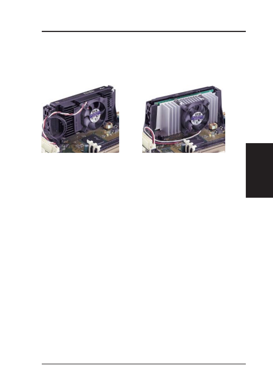 Hardware setup, 4 recommended heatsinks for slot 1 processors | Asus P3C2000 User Manual | Page 31 / 110