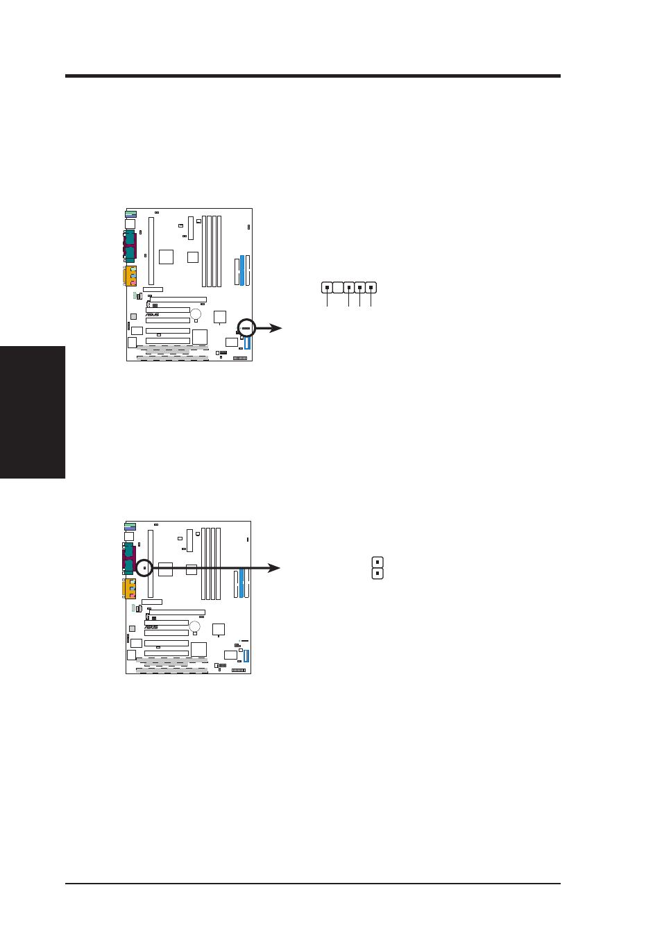 Hardware setup | Asus P3C2000 User Manual | Page 46 / 110