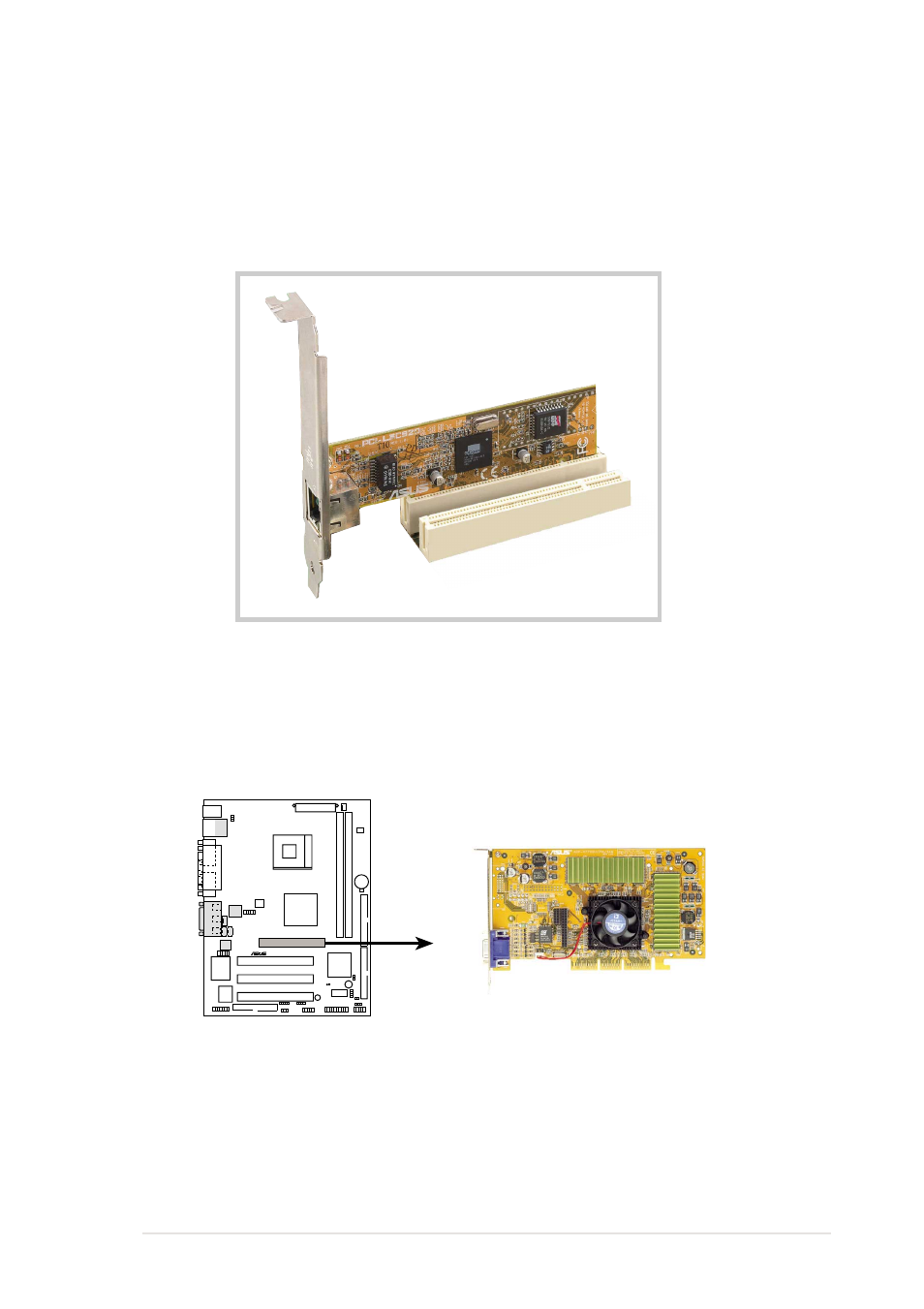 3 pci slots, 4 agp slot | Asus P4S133-VM User Manual | Page 35 / 122
