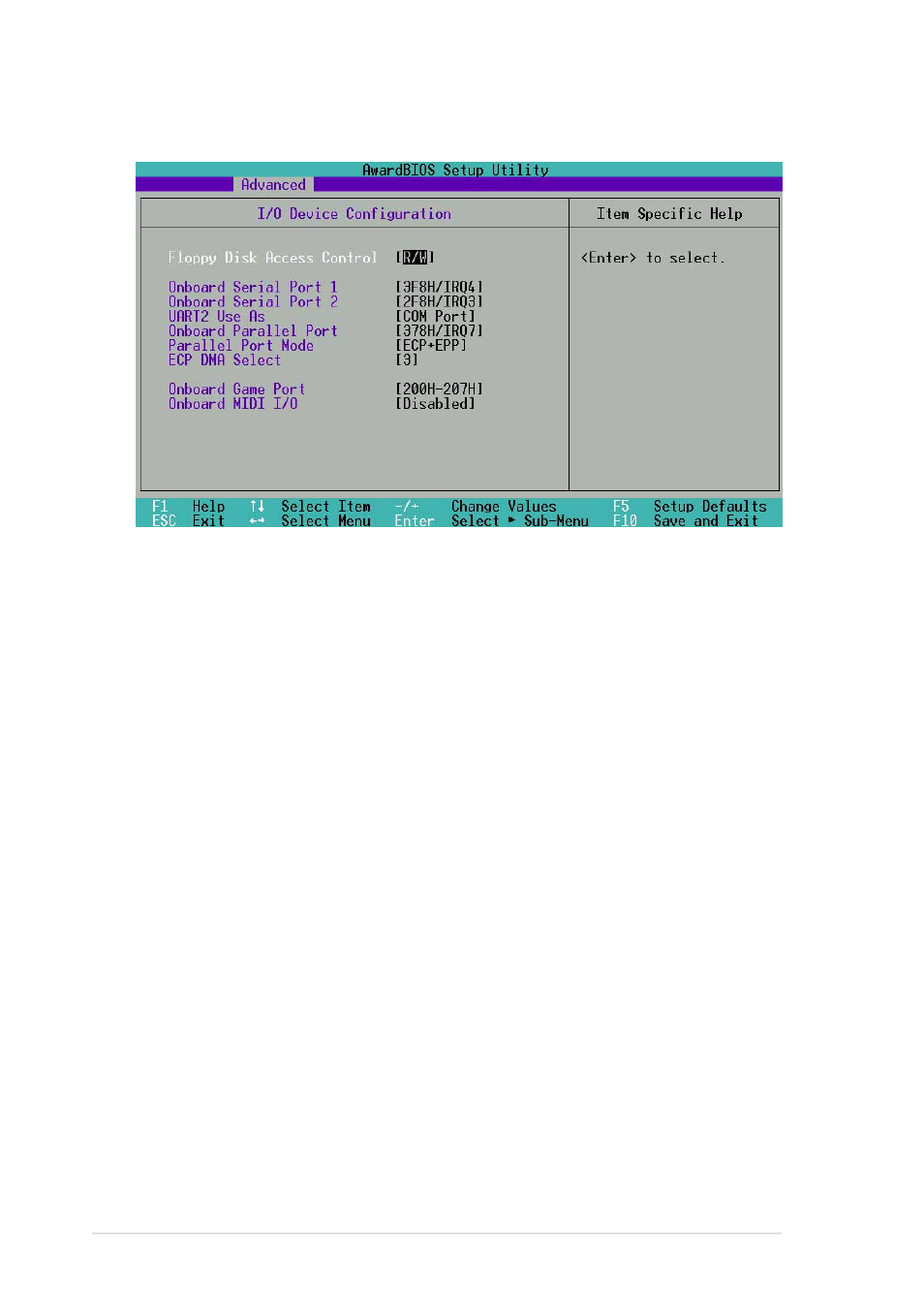 2 i/o device configuration | Asus P4S133-VM User Manual | Page 78 / 122