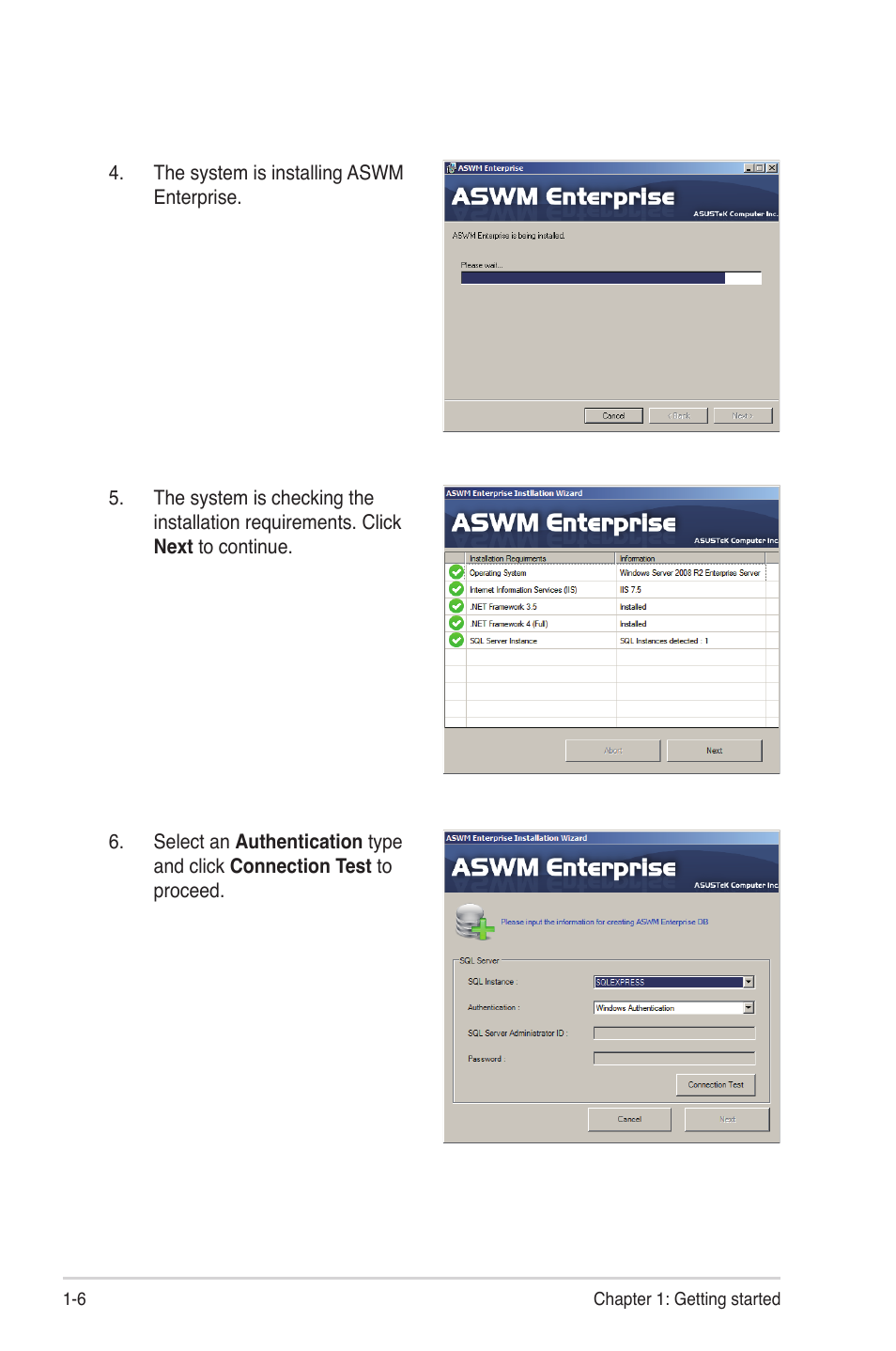 Asus ASWM Enterprise System Web-based Management User Manual | Page 12 / 78