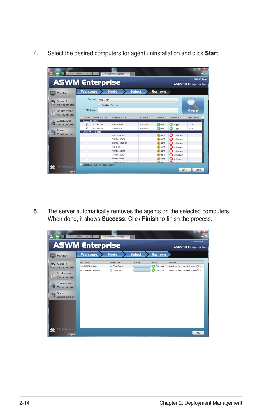 Asus ASWM Enterprise System Web-based Management User Manual | Page 32 / 78