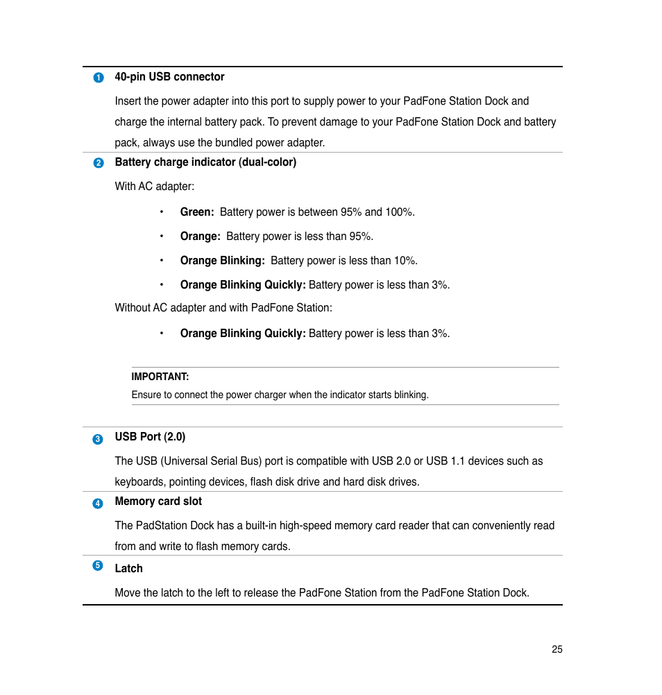 Asus PadFone User Manual | Page 25 / 106