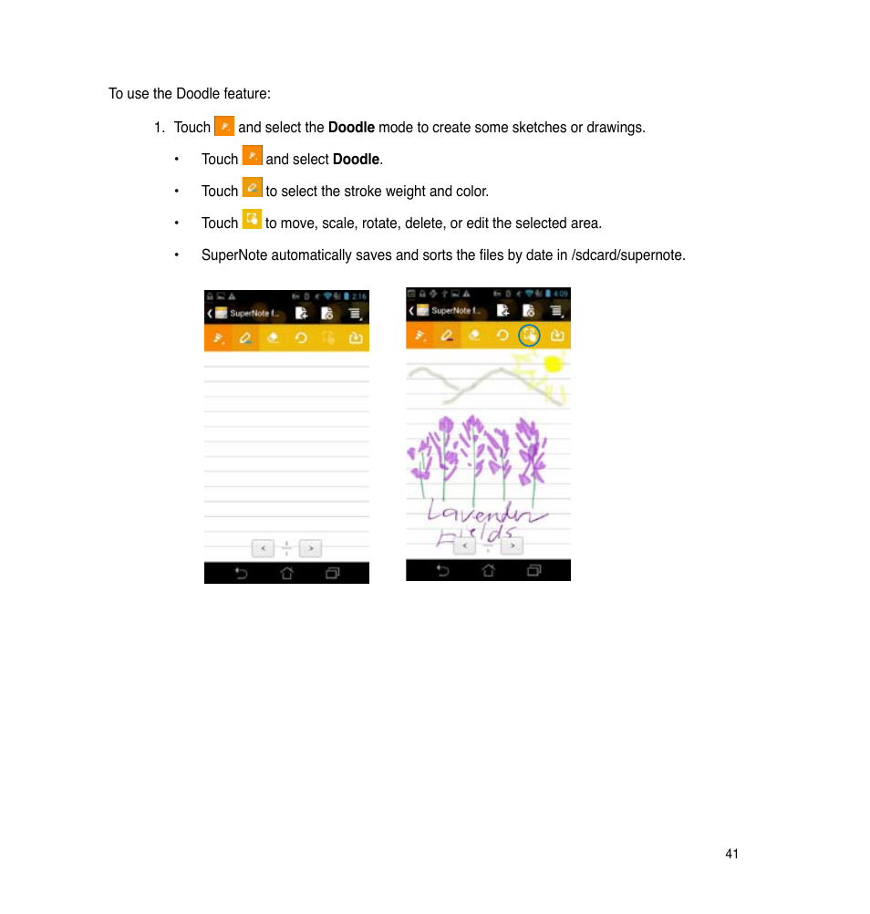 Asus PadFone User Manual | Page 41 / 106